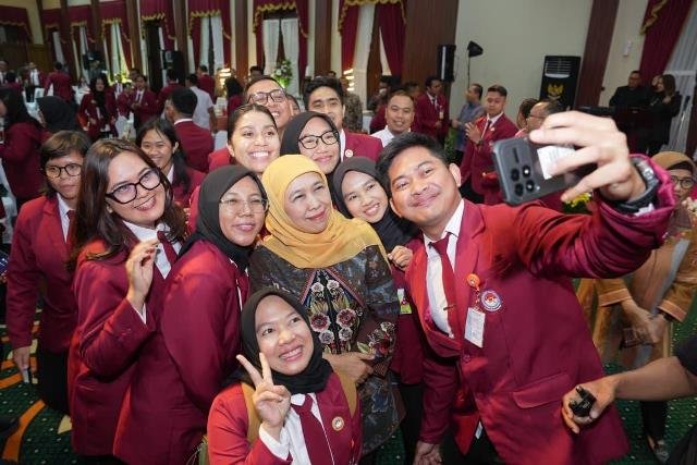Khofifah Paparkan Potensi Unggul Jatim Dd Hadapan Mahasiswa FKN Unhan