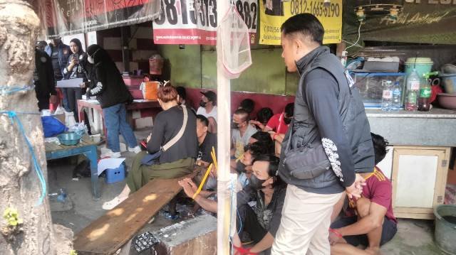 Kampung Narkoba Jalan Kunti Digerebek Petugas Gabungan