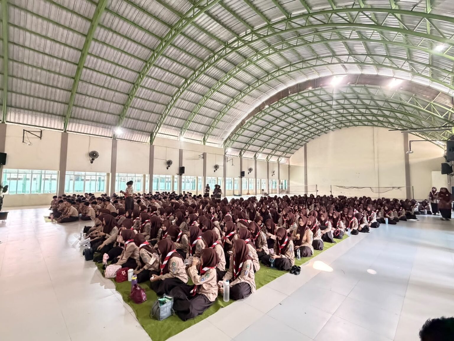 Polresta Sidoarjo Edukasi Pelajar MTs Hasanuddin Gedangan Cegah Kenakalan Remaja