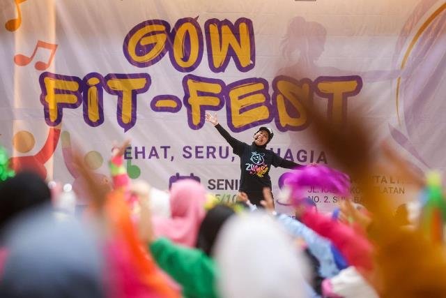 Ribuan Perempuan Ikuti GOW Fit-Fest 2026