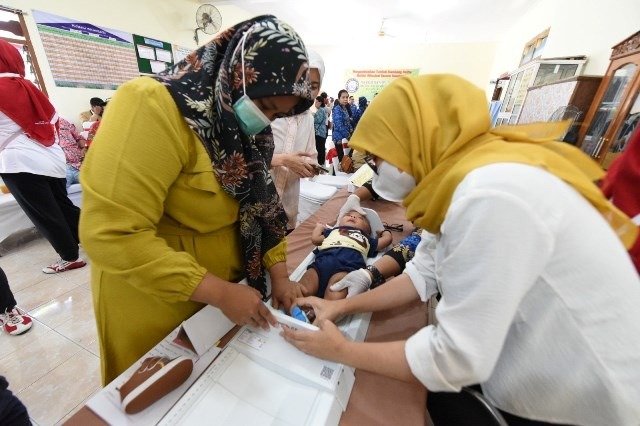 Posyandu Terpadu Perkuat Perlindungan Anak di Surabaya