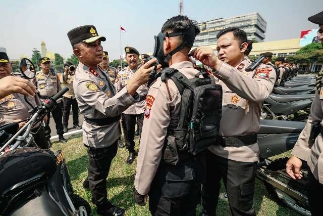 Polda Jatim Kirim Pasukan BKO Tangani Karhutla