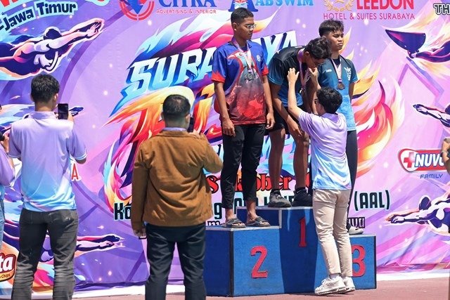 Surabaya Rising Champion Jadi Ajang Prestasi 350 Atlet Selam