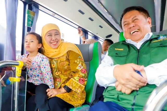 Peringati Hari Jadi ke-81 Jatim, Gratiskan Trans Jatim